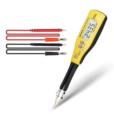 Digital Multimeter Tweezers Clamp SMD Tester Resistance Capacitance Diode Meter • $26.99