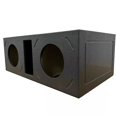 Dual 8  Mega Super Bass Series Subwoofer Box Ported 2x8  Woofers • $89