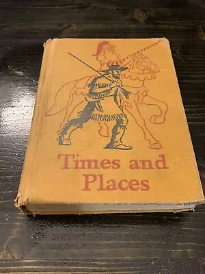 Vtg “Times And Places” 1947 By Scott Foresman And Company /Basic Readers 4 • $7