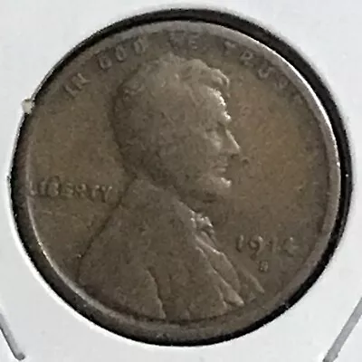 U.S. Lincoln Cent VG 1914-S • $17.50