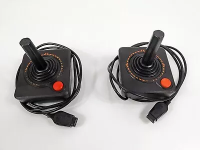 Lot Of 2 - Original Atari 2600 Joystick OEM Controller Pair • $35.99