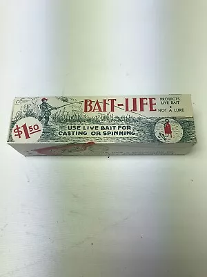 Vintage Mackenzie Bait Life Bait Keeper Lure / Bobber NOS In Box Green • $12