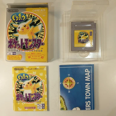 $58.45 • Buy Pokemon Pocket Monsters Pikachu Yellow CIB (Nintendo Gameboy GB, 1998) Japan