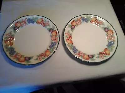 Epoch MARKET DAY Salad  Plates (2) 7-5/8 In. Bin 1059 • $10.50