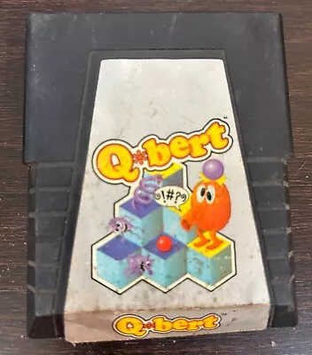 Atari 2600 Q*bert Video Game Cartridge Only • $19.50