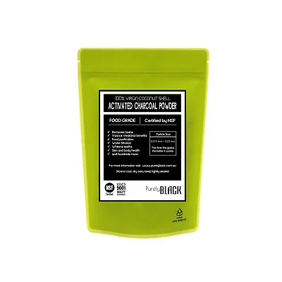 Organic Activated Carbon Charcoal For Teeth Supplement. Powdered Charcoal  • $13.95
