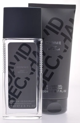 £15.95 • Buy DAVID BECKHAM HOMME 75ml Deodorant Spray & 200ml Shower Gel