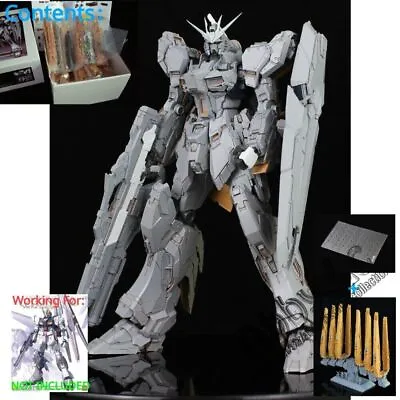 For MG 1/100 RX-93 Nu Ver Ka UC RECAST Fortune Meow Studio Detail Conversion Kit • $28.33