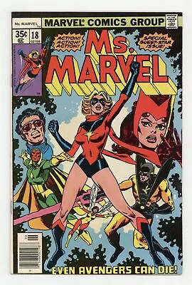 Ms. Marvel #18 VG/FN 5.0 1978 1st Full App. Mystique • $75