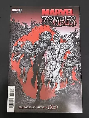 Marvel Zombies Black White Blood #3 1:10 Nauck Homage Variant • $11.99