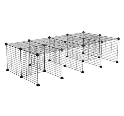 4x2 C&C Cage Stand By EMI-Piggies ( Guinea Pig Cage Run Set Up Enclosure 4 X 2 ) • £59.99