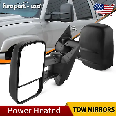 Power Heated Tow Mirrors For 2007-2013 Chevy Silverado/GMC Sierra/Tahoe/Suburban • $75.90