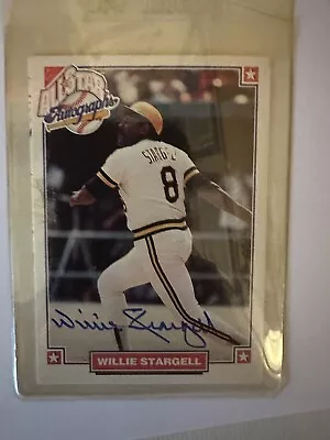 Willie Stargell 1993 Nabisco All-Star Auto Autograph Pirates HOF NM+ • $40