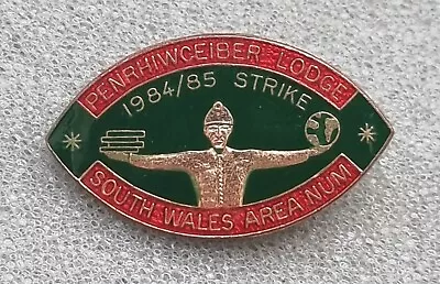   Colliery Mining Miners Strike 1984 NUM  Badge • £12