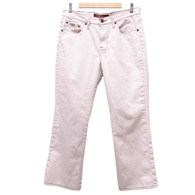 $45 • Buy Vintage Z Cavaricci Jeans Pale Pink Slouchy Straight Leg Jeans Women’s Size 12