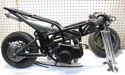 Black 2-Stroke Gas Mini Motorcycle Pocket Bike - Parts  • $100