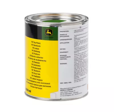 John Deere Green Paint 1L Tin For Mowers And Tractors  • £26