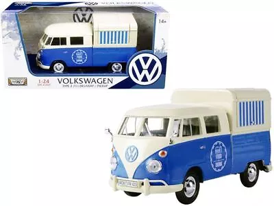 1:24 VW Kombi Type 2 (T1) Volkswagen Food & Drink Delivery Van -- MotorMax • $29.99