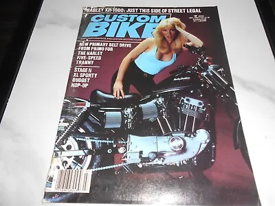 Custom Bike July 1983 XL Sporty XR-1000 Vincent Choppers • $2