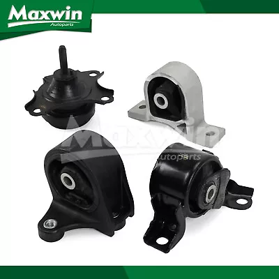 4x Engine Motor & AT Transmission Mount Fit 01-05 Acura EL Honda Civic 1.7L • $59.50