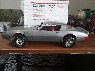 Processed Plastic Vintage Grey Pontiac Firebird Trans AM 18” • $100