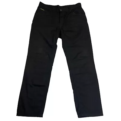 Scorpion Covert Kevlar Lined Black Jeans Mens 36x32 Motorcycle Pants Heavy Duty • $49.99