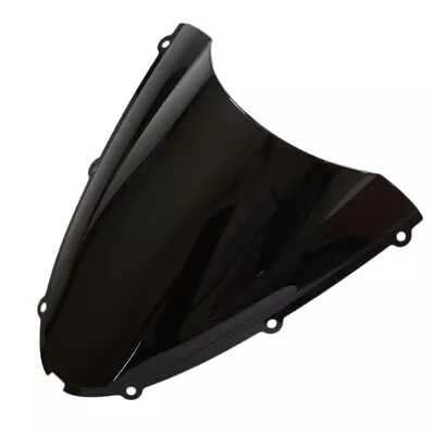 Black Windscreen Windshield For Kawasaki ZX10R 06 07 ZX6R 2005 2006 2007 2008 • $26.95