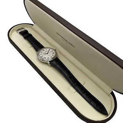 Raymond Weil Maestro 39mm Steel Silver Dial Automatic Mens Watch 2837-STC-00658 • $450