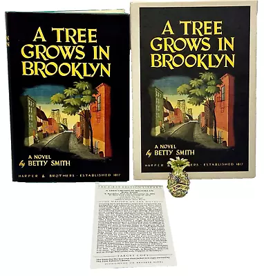 1943 First Edition Library A TREE GROWS IN BROOKLYN New York Collectors Ed RARE • $169.99