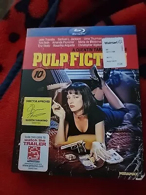 Pulp Fiction Blu-Ray Movie Tarantino Samuel Jackson John Travolta NEW SEALED • $8.99