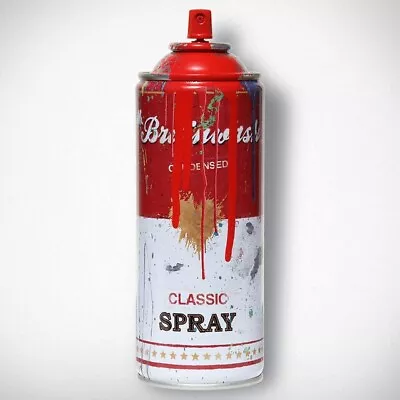 MR. BRAINWASH Spray Can Campbell's Soup (Red) • $950