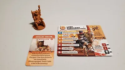 Zombicide Undead Or Alive Steampunk Extras Lord Forsaken With Steam Chair • $4.99