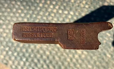 18th Century Francis Nicholson (1683-1753) Molding Plane - Wrentham Mass • $3.25