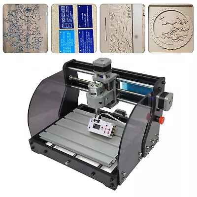 3 Axis DIY CNC 3018 Wood Engraving Carving PCB Milling Machine Router Engraver • $276