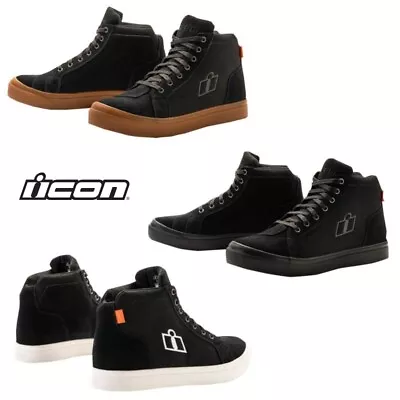 2024 Icon Carga Street Motorcycle Riding Boots - Pick Size & Color • $125