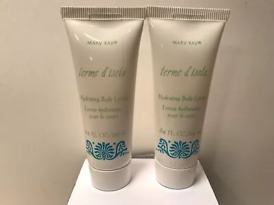 2- Mary Kay Terme D'isola Hydrating Body Lotion .84 O FL OZ Each Discontinued NO • $13.29