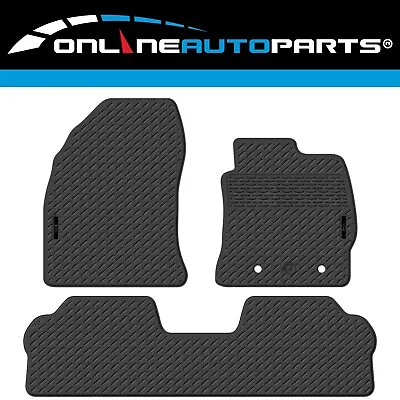 Full Set Custom Fit Moulded Rubber Floor Mats For Toyota Corolla ZRE182 2012-18 • $79.95