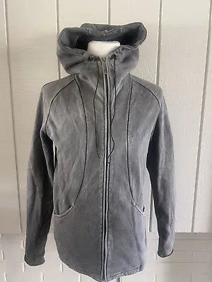 THE VIRIDI ANNE Hoodie Zip GRAY Jacket EXC Sweatshirt JAPAN Size 2 • $106.20