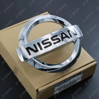 OEM Genuine  NISSAN  Versa 2014 - 2023 Front Grille Radiator Chrome Emblem Badge • $37