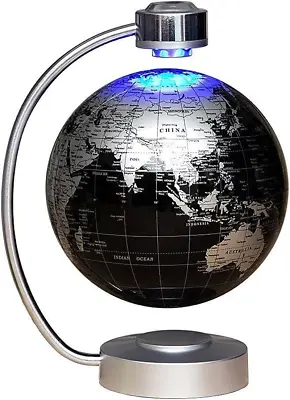 Magnetic Levitation Floating Globe 8'' Levitation Rotating Ball LED Il • £145.91