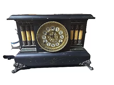 Antique Gilbert Mantle Clock • $0.99