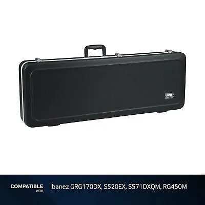 Gator Molded Case With LED Light For Ibanez GRG170DX S520EX S571DXQM RG450M • $169.99