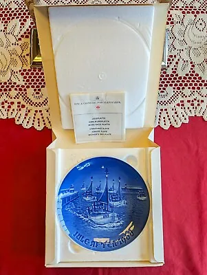 Vintage 1966 B&G Bing & Grondahl Denmark 7  Hjem Til Jul Collector Plate • $10