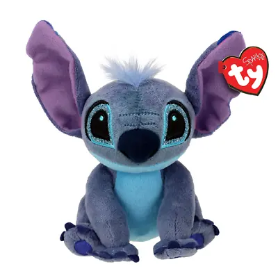 Ty Beanie Baby Stitch Disney Lilo & Stitch Alien 6  Plush Stuffed Animal New! • $11.49