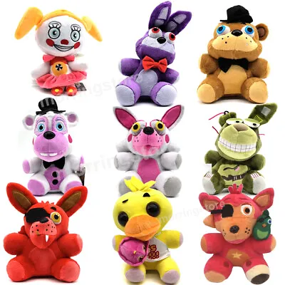 FNAF Five Nights At Freddy’s Plush Dolls Freddy Fazbear Chica Bonnie Plushie Toy • $14.99