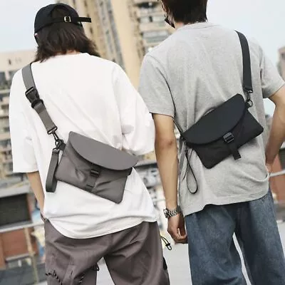 Outdoor Sports Casual Nylon Cross-body Bag Chest Pack Sling Bag Cellphone Pouch • $12.42