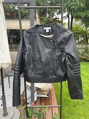 H&M Leather Jacket  • $15