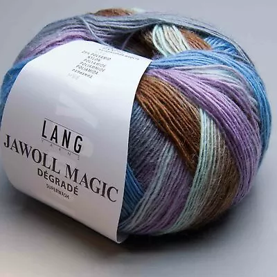 Lang Yarns Jawoll Magic Degrade 67 - Ll 1312 4/12ft/3.5oz - Needle Thickness • $9.66