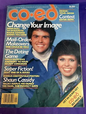 Co Ed Magazine Sept 1978 Donny Marie Osmond Shaun Cassidy • £13.66