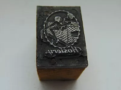 Vintage Printing Letterpress Printers Block Hosiery • $12.99